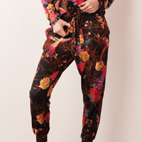 Shari Cloud Jersey PJ Set in Twilight Garden