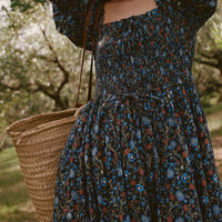 BIJOU DRESS -- NOIR PRAIRIE DE MONTAGNE