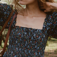 BIJOU DRESS -- NOIR PRAIRIE DE MONTAGNE