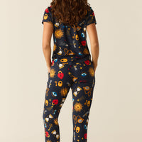 Nadia Cloud Jersey PJ Set in Mystic