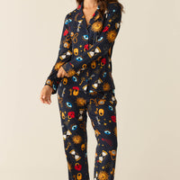 Winter Cloud Jersey PJ Set in Mystic