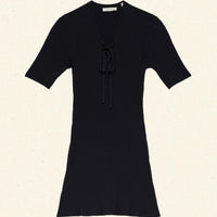 FAYBELLE DRESS -- NAVY