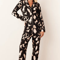 Winter Cloud Jersey PJ Set in Zodiac