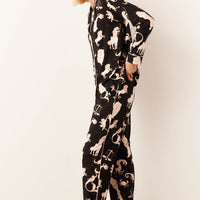 Winter Cloud Jersey PJ Set in Zodiac