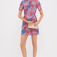 Champagne Precious Metallic Slimline Clutch