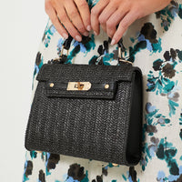 Black Violet Bag