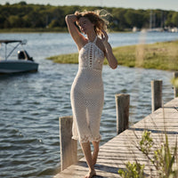 LIANE DRESS -- PEARL