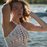 LIANE DRESS -- PEARL