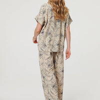 Floral Relaxed Short Sleeve Top