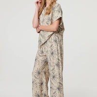 Floral Relaxed Short Sleeve Top