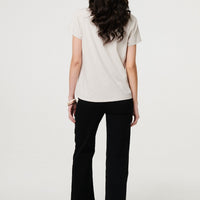 Metallic Star Detail Relaxed T-Shirt