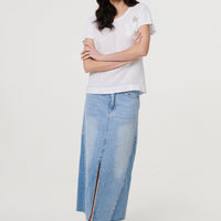 Metallic Star Detail Relaxed T-Shirt