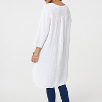 Longline 3/4 Sleeve Knee Length Tunic