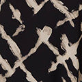 Printed Asymmetric Semi Sheer Tunic Top