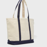 Navy Medium Canvas Tote
