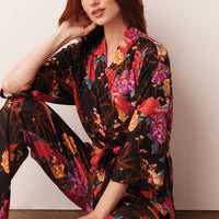 Julia Cloud Jersey PJ Set in Twilight Garden