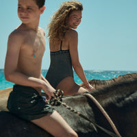 ADRIELLE MAILLOT -- LA MADDALENA GINGHAM