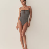 ADRIELLE MAILLOT -- LA MADDALENA GINGHAM