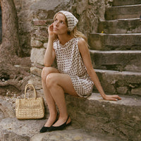 ALFREDA DRESS -- FRANCOISE FOULARD