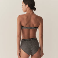 AZELINE BIKINI TOP -- LA MADDALENA GINGHAM