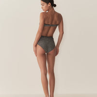 AZELINE BIKINI TOP -- LA MADDALENA GINGHAM