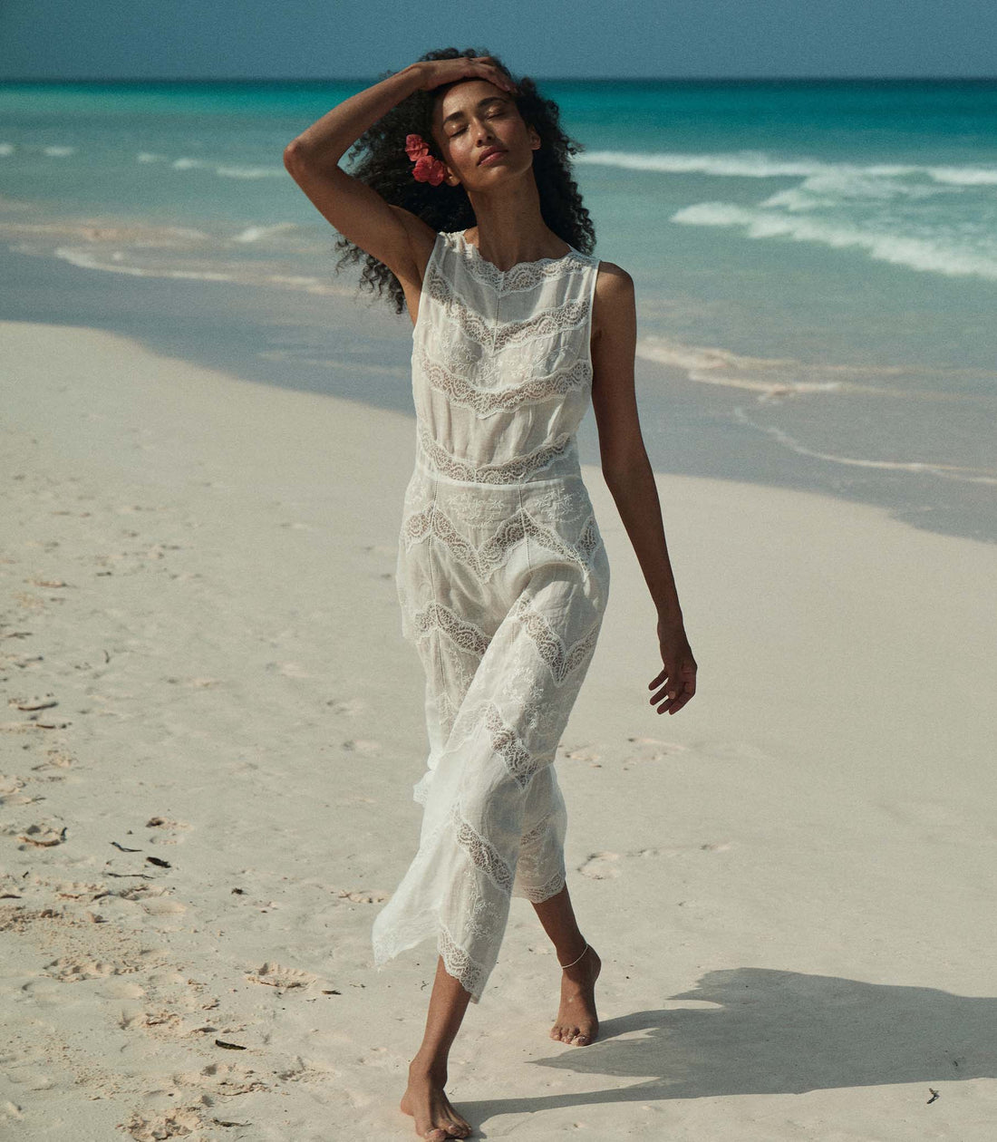 EVANORA DRESS -- SALT