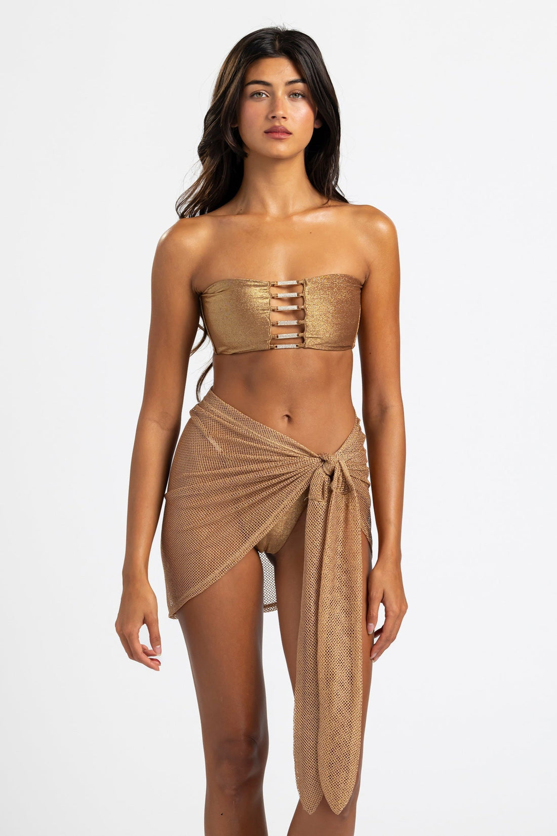 Dudley Short Pareo - Nude