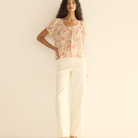 FREDERICA TOP -- FLEURS DE PROVENCE