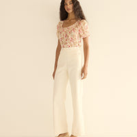 FREDERICA TOP -- FLEURS DE PROVENCE