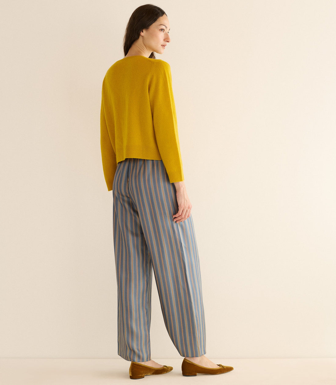 FREYA CARDIGAN -- CITRINE