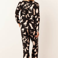 Winter Cloud Jersey PJ Set in Zodiac