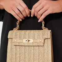 Natural Violet Bag