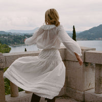 SEBASTIANE SKIRT -- POWDER