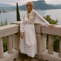 SEBASTIANE SKIRT -- POWDER