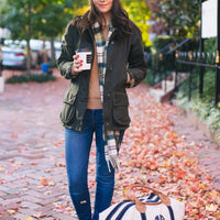 Navy Sunshine Satchel