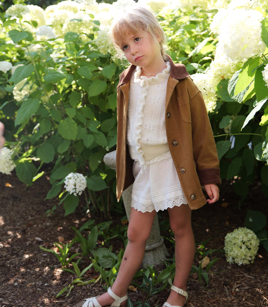 LITTLE PASCUAL JACKET -- WILLOW BARK