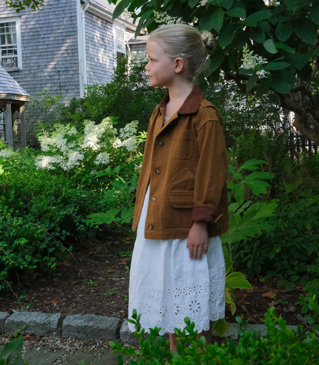 LITTLE PASCUAL JACKET -- WILLOW BARK