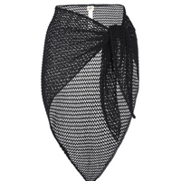 Wrap Black Crochet