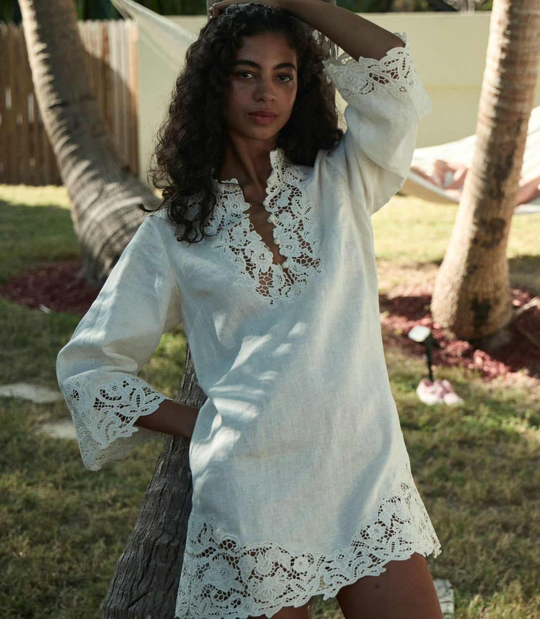 ROSELIE TUNIC -- SALT