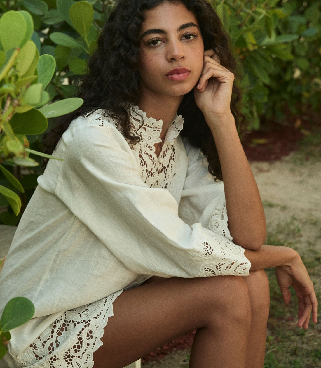 ROSELIE TUNIC -- SALT