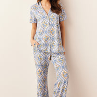 Elsa Cloud Jersey PJ Set in Villeroy