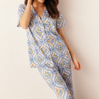 Elsa Cloud Jersey PJ Set in Villeroy