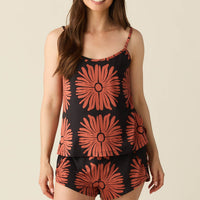 Whitney Summer Jersey PJ Set in Desert Bloom