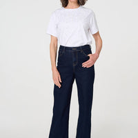 Sparkly Star Print Short Sleeve T-Shirt