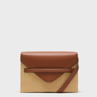 Raffia Stevie Crossbody