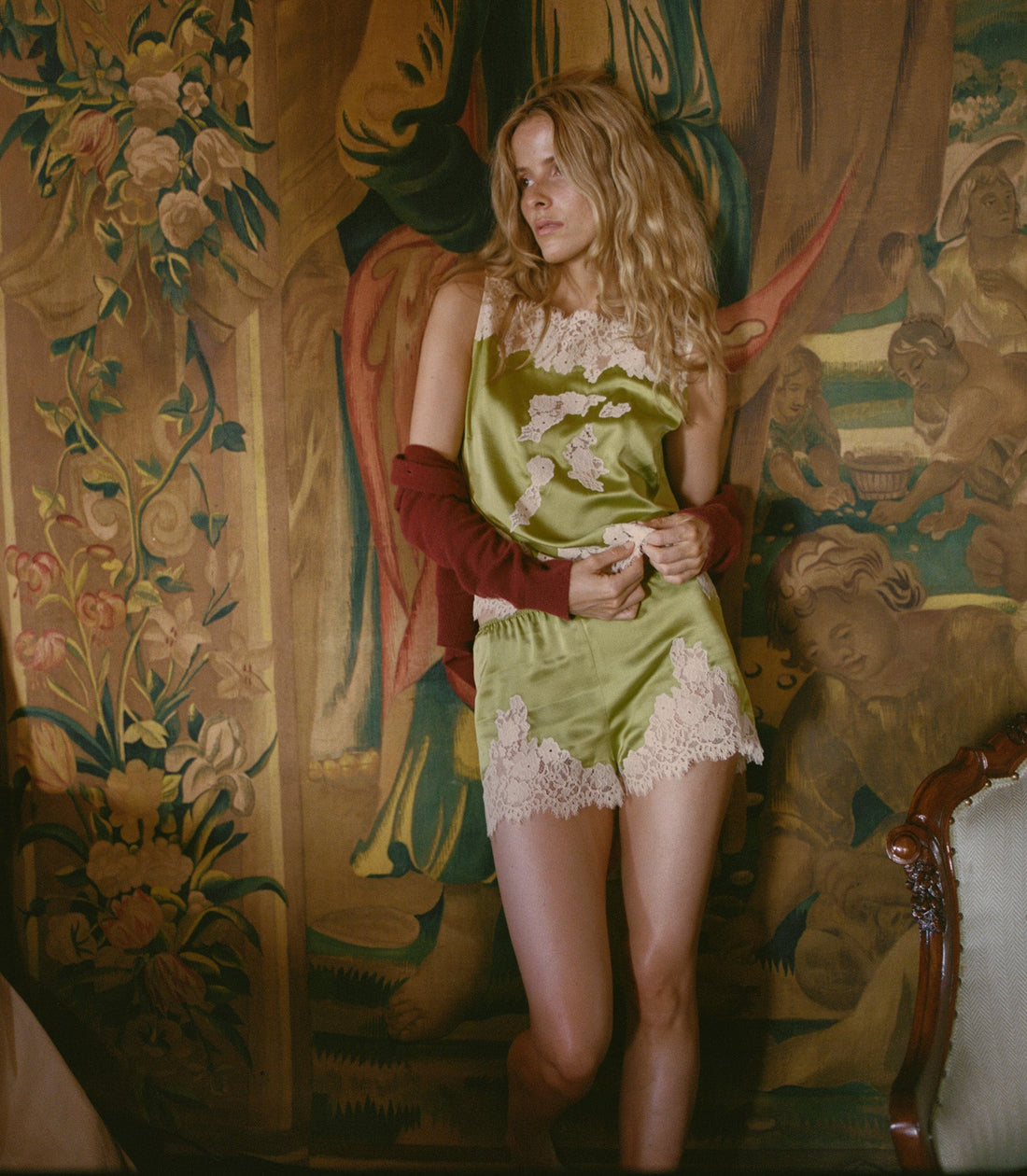 VIVIANE TOP -- MEADOW