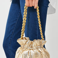 Gold Shimmer Party Purse