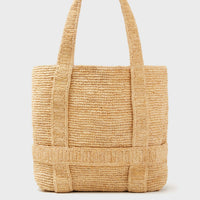 The Original Natural Straw Traveler Hat Bag