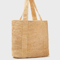 The Original Natural Straw Traveler Hat Bag